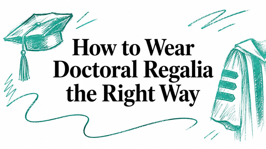 How to Wear Doctoral Regalia the Right Way