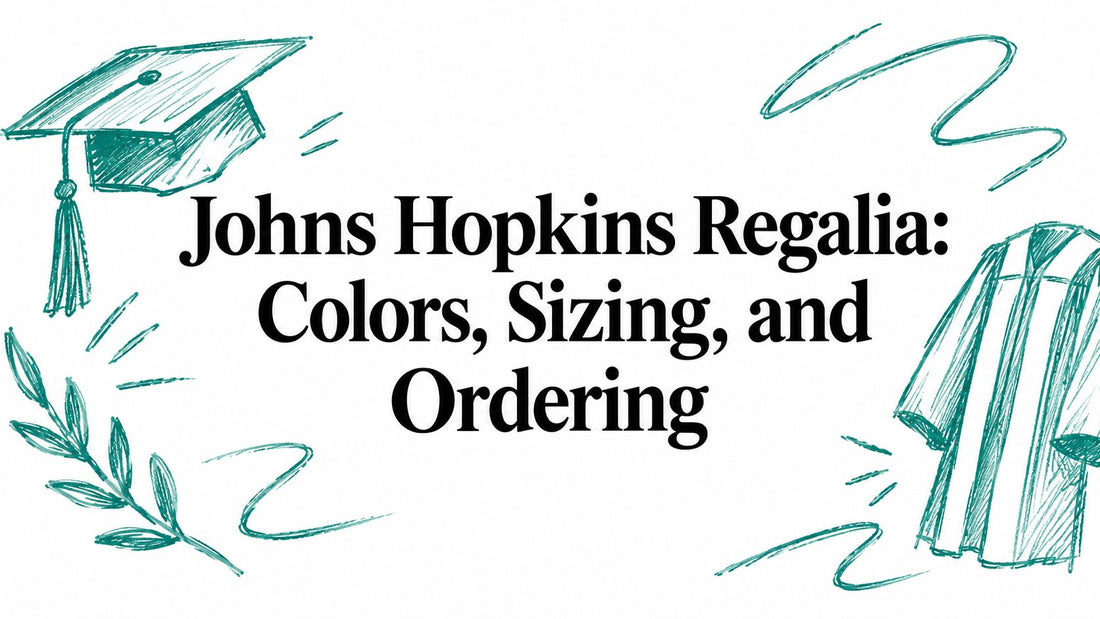 Johns Hopkins Regalia: Colors, Sizing, and Ordering