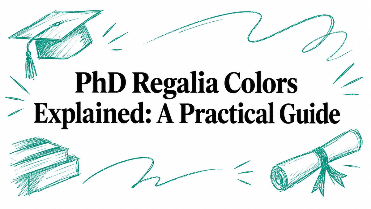 PhD Regalia Colors Explained: A Practical Guide