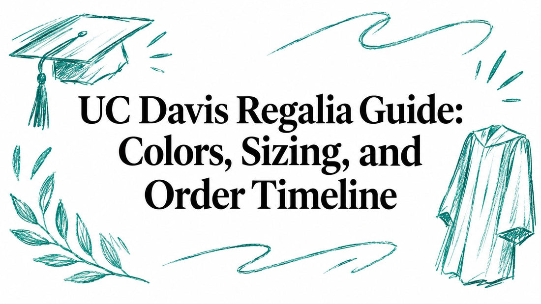UC Davis Regalia Guide: Colors, Sizing, and Order Timeline
