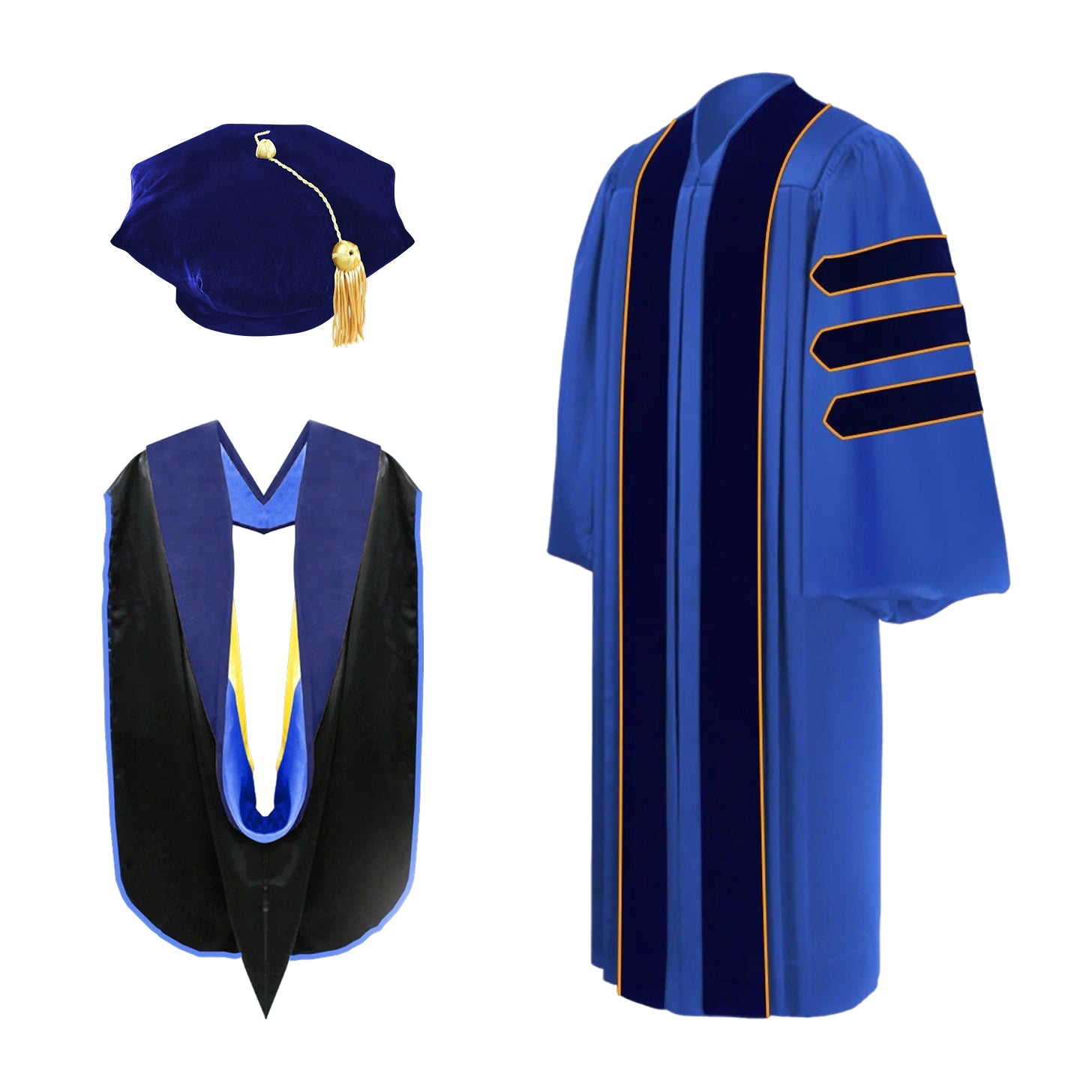 Doctoral Regalia for University of Illinois Urbana-Champaign