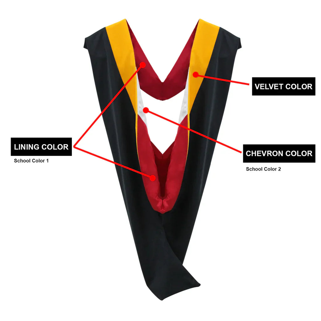 Masters Cap, Gown & Hood Package for BYU Graduation
