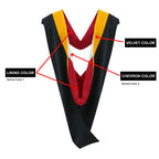 Masters Cap, Gown & Hood Package for University of Michigan Graduation