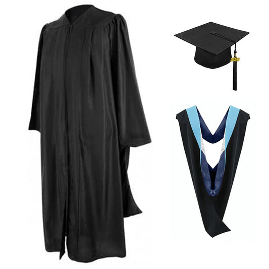 Masters Cap, Gown & Hood Package for BYU Graduation