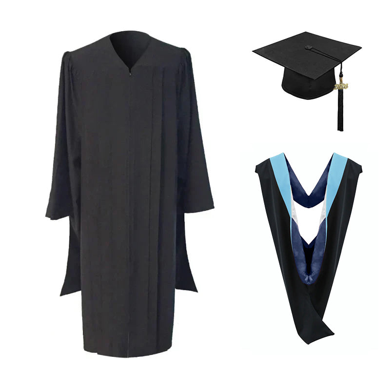 Masters Cap, Gown & Hood Package for BYU Graduation