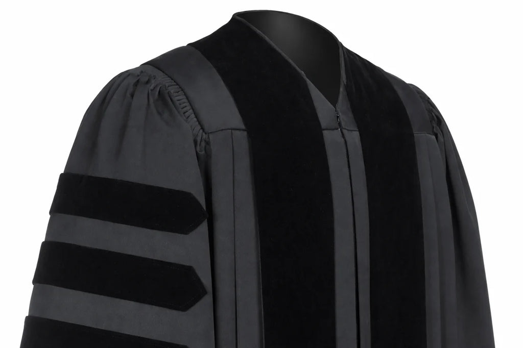 Deluxe Doctoral Graduation Gown - Academic Regalia