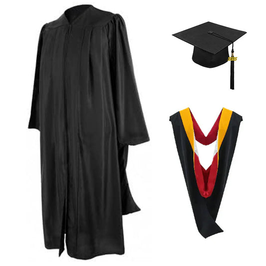 Masters Cap, Gown & Hood Package for University of Georgia Graduation