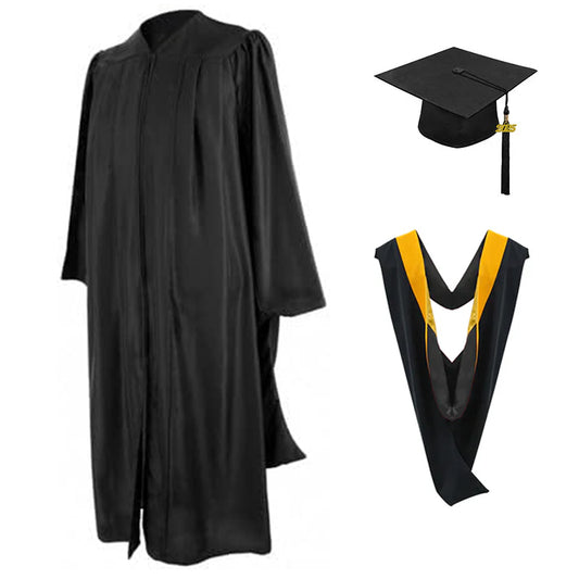 Masters Cap, Gown & Hood Package for Cal State Los Angeles Graduation