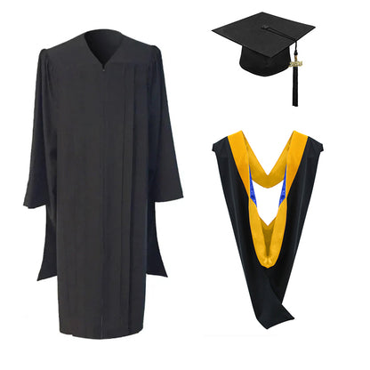 Masters Cap, Gown & Hood Package for University of Michigan Graduation
