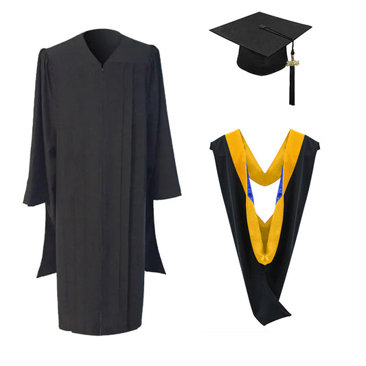 Masters Cap, Gown & Hood Package for University of Michigan Graduation