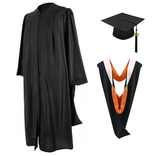 Masters Cap, Gown & Hood Package for Princeton University Graduation