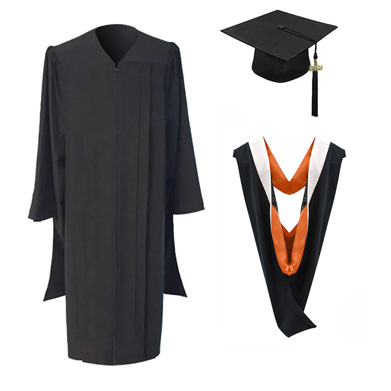 Masters Cap, Gown & Hood Package for Princeton University Graduation