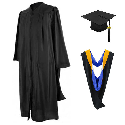 Masters Cap, Gown & Hood Package for Cal State San Marcos Graduation