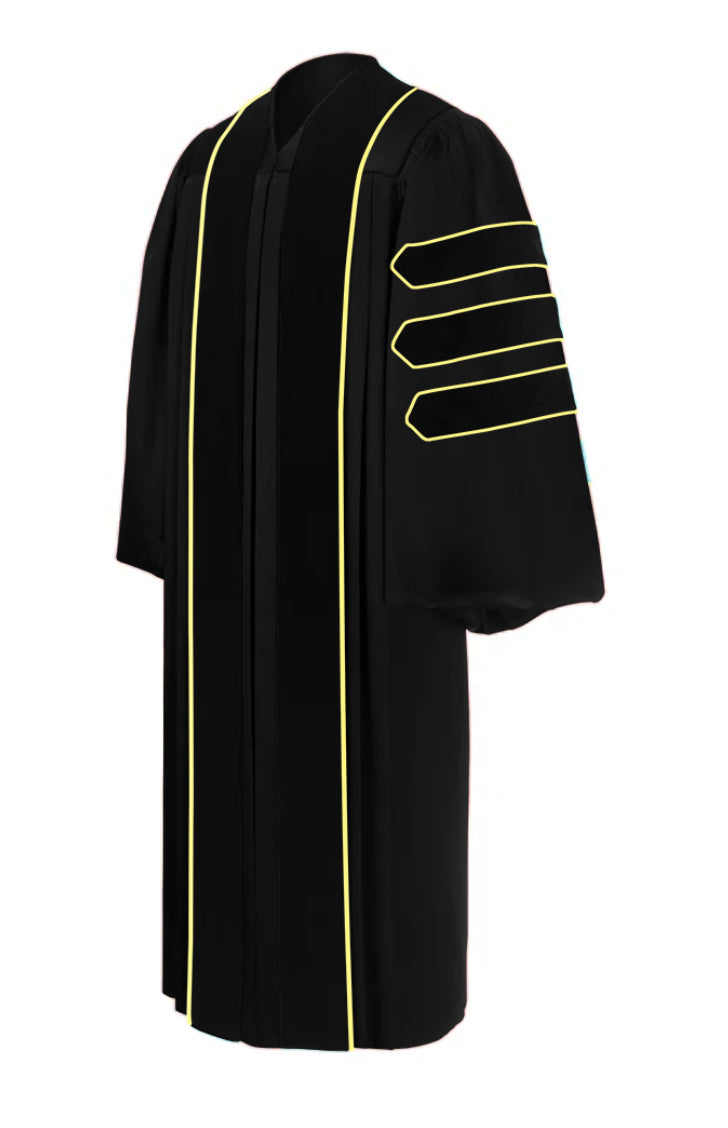 Doctoral Gown for Missouri University Graduation