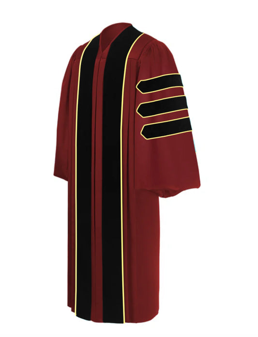 Doctoral Gown for Minnesota University Graduation