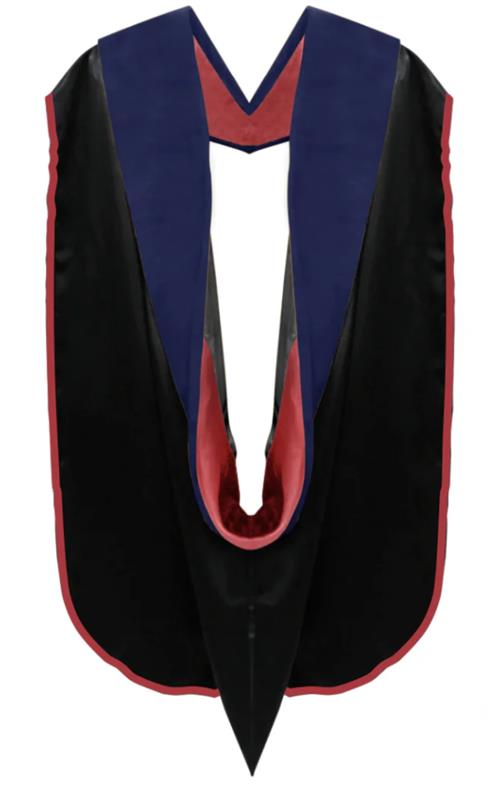 Doctoral Hood for Texas Tech University Graduation