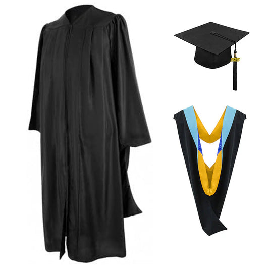 Masters Cap, Gown & Hood Package for UC Irvine Graduation