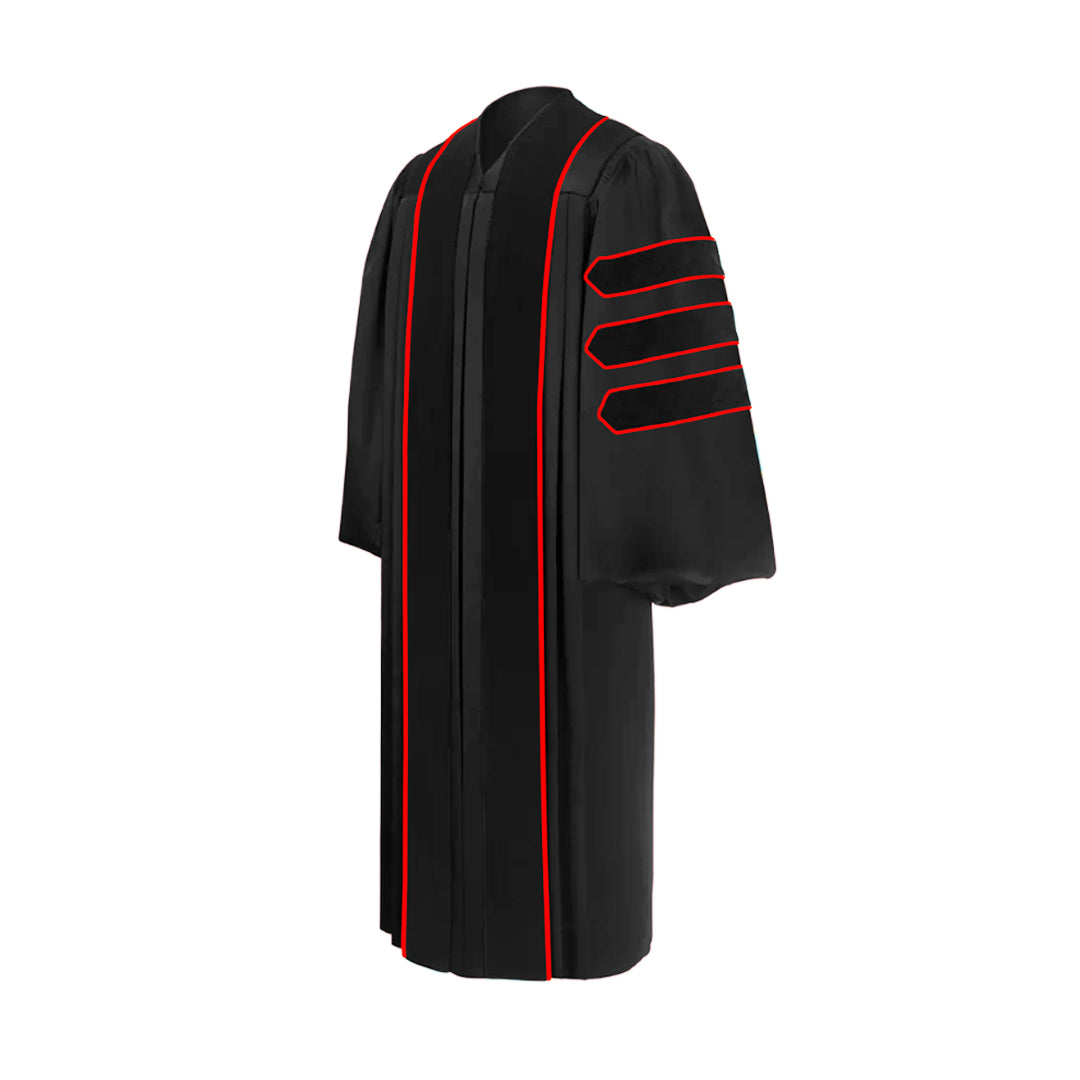 Doctoral Gown for Texas Tech University Graduation
